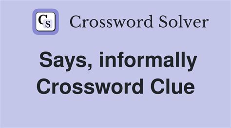  The Crossword Solver found 30 answers to "Dressed, informally", 6 letters crossword clue. The Crossword Solver finds answers to classic crosswords and cryptic crossword puzzles. Enter the length or pattern for better results. Click the answer to find similar crossword clues . Enter a Crossword Clue. 